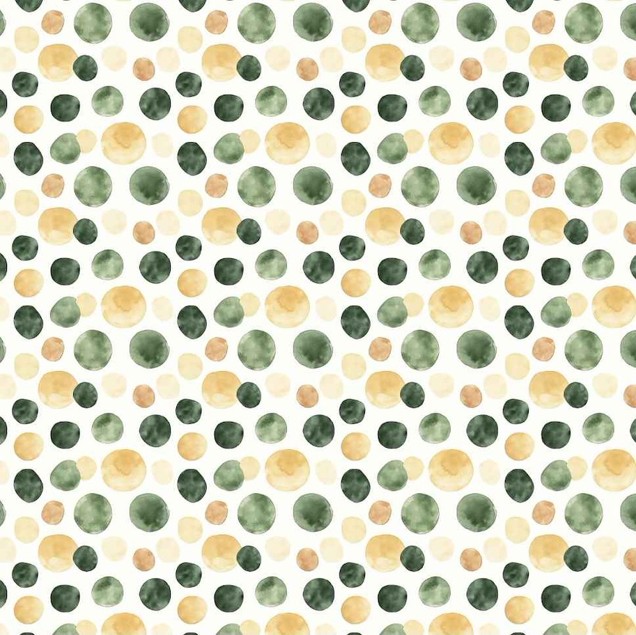 Lilly-Art Designpapier Sunflower Dots 30.5 cm x 30.5 cm 