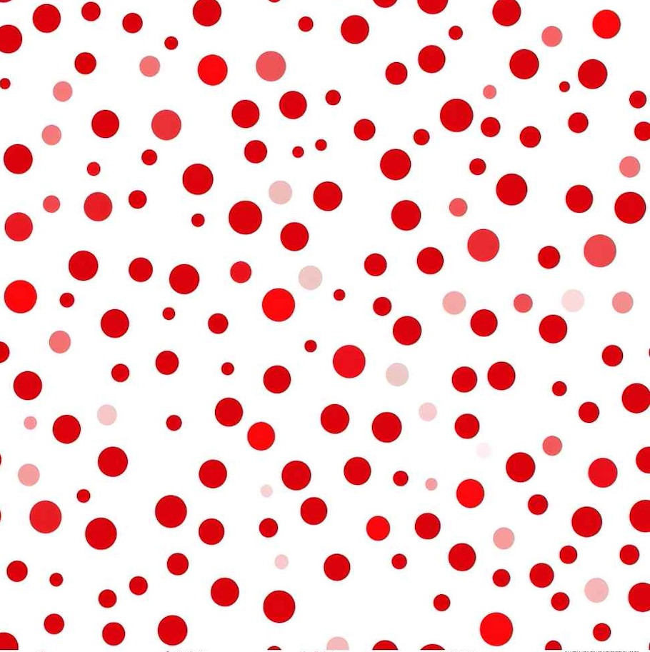 Lilly-Art Designpapier Red Dots 1 30.5 cm x 30.5 cm  