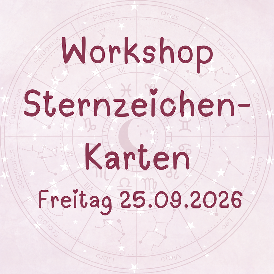 Lilly-Art Workshop Sternzeichen-Karten Freitag 25.09.2026