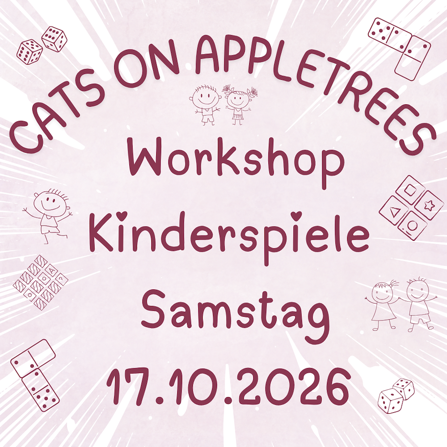 Lilly-Art Workshop Cats on appletrees Stempel-Workshop, Kinderspiele 17.10.2026 