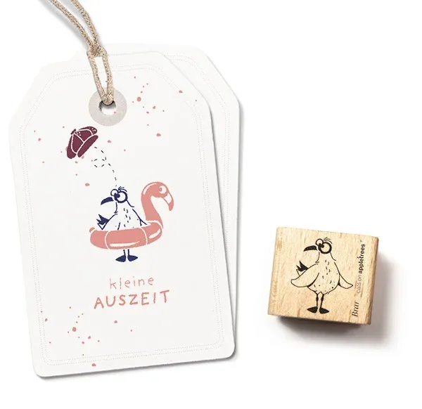 Cats on appletrees Stempel Möwe Brar