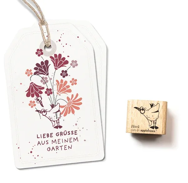 Cats on appletrees Stempel Möwe Hark 