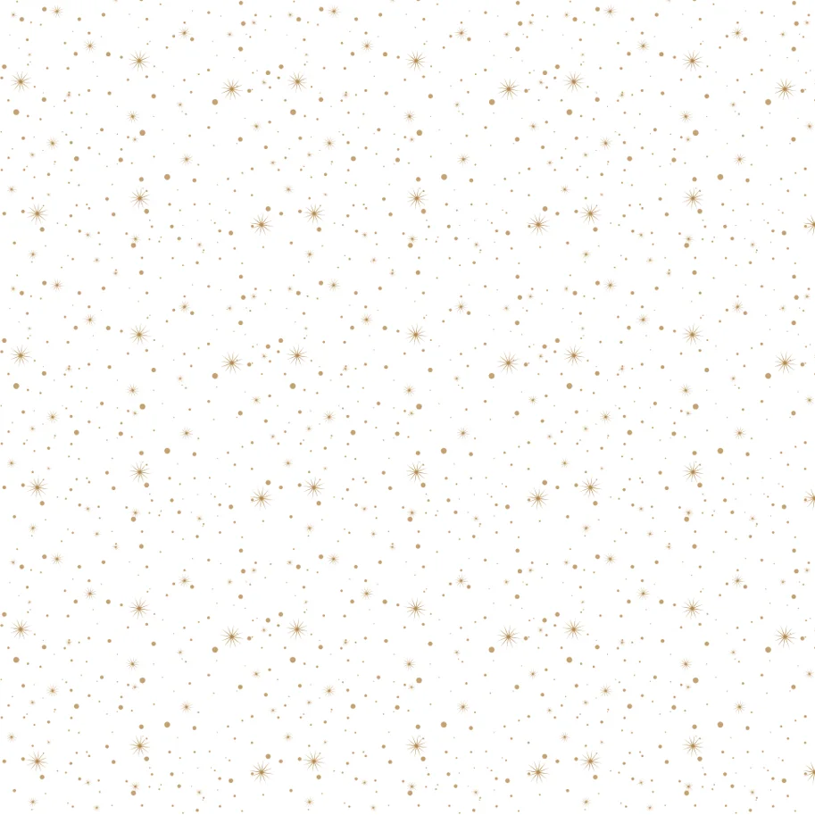 Lilly-Art Designpapier Starry Sky Gold