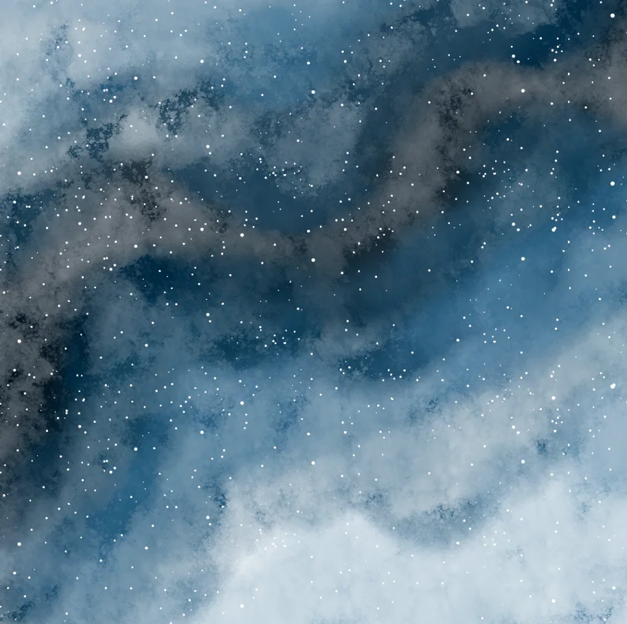 Lilly-Art Designpapier Starry Sky Background