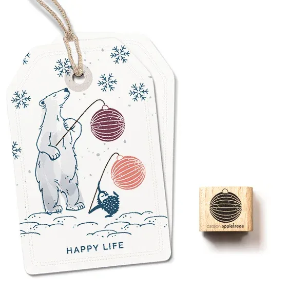 Cats on appletrees Ministempel Lampion 3