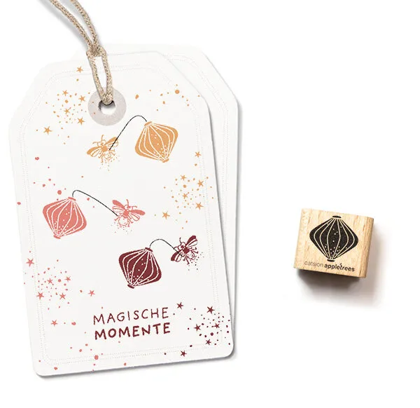 Cats on appletrees Ministempel Lampion 5