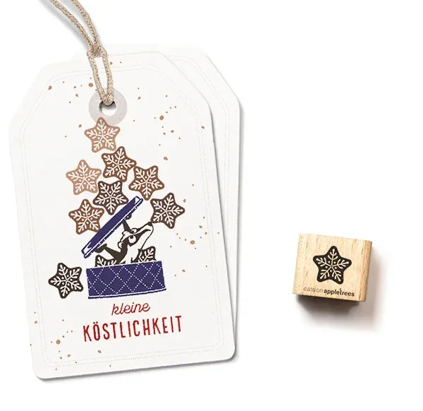 Cats on appletrees Ministempel Lebkuchen 4 - Stern