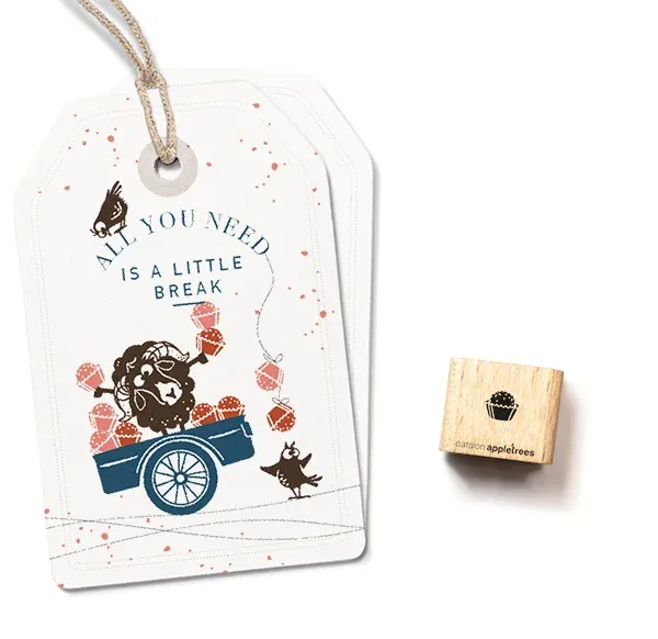 Cats on appletrees Ministempel Schokoladentrüffel Praliné