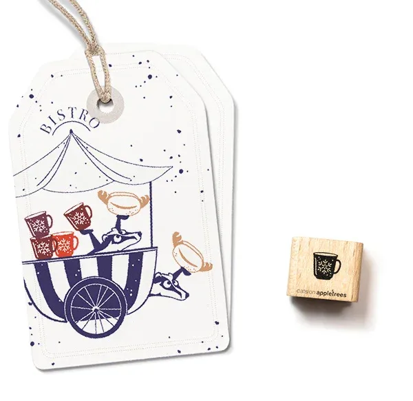Cats on appletrees Ministempel Tasse 7 Glühweinbecher