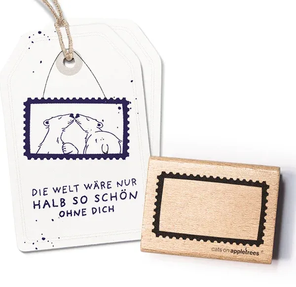 Cats on appletrees Stempel Briefmarke 5