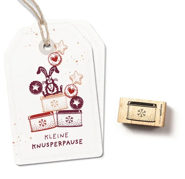 Cats on appletrees Stempel Keksdose Plätzchendose 1