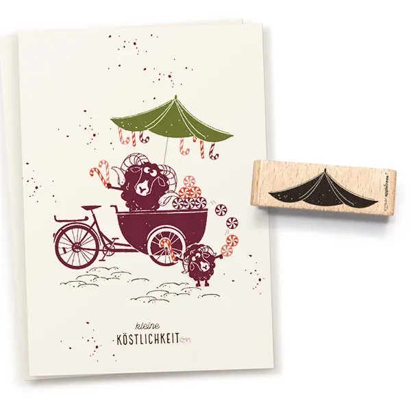 Cats on appletrees Stempel Schirm 7